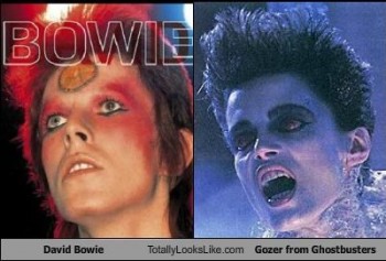 david bowie, gozer