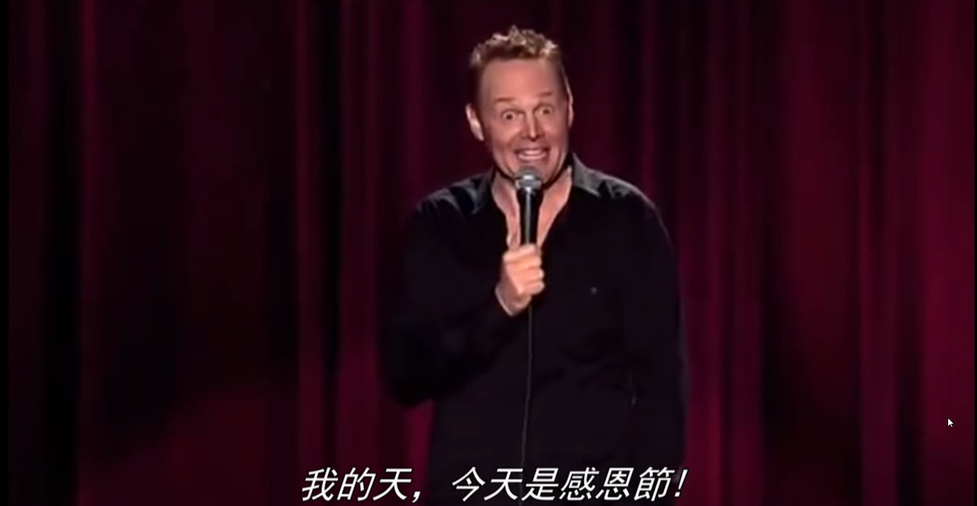 bill burr thanks giving