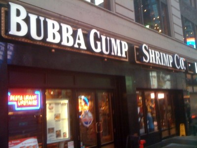 bubba gump shrimp