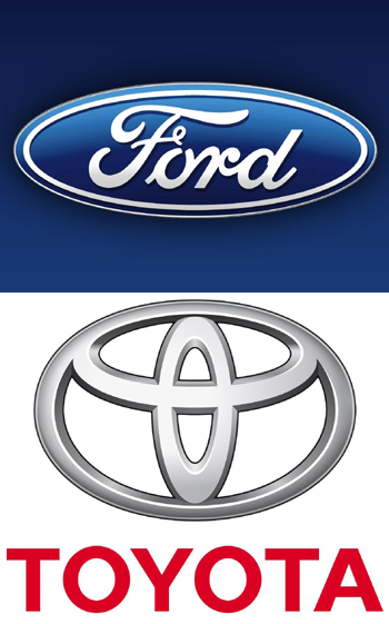 ford and toyota