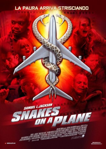 snake on a plane